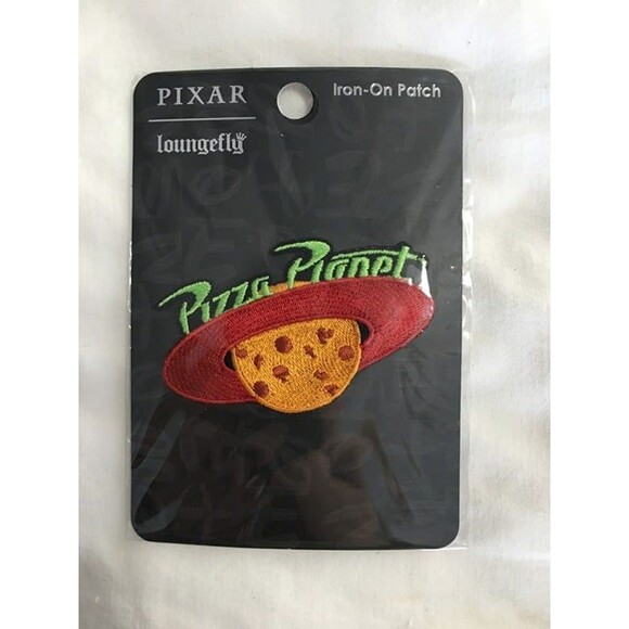 Toy Story Pizza Planet Iron on Patch - Picture 1 of 1